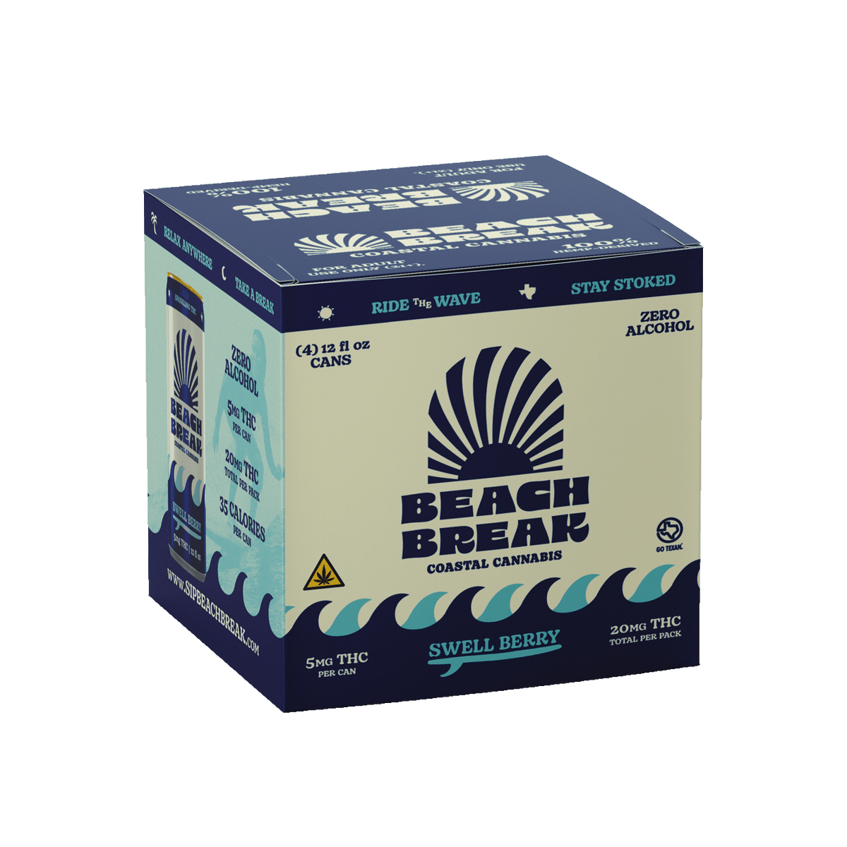 Beach Break Swell Berry Seltzer - Case
